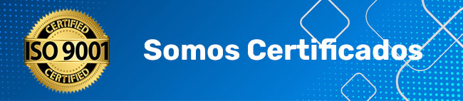 Somos Certificados ISO 9001